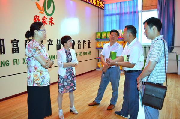 汉阴县有关部门乡镇领导来雨阳考察